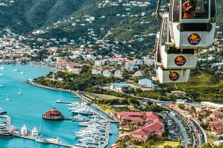 Paradise Point Skyride, St. Thomas US Virgin Islands