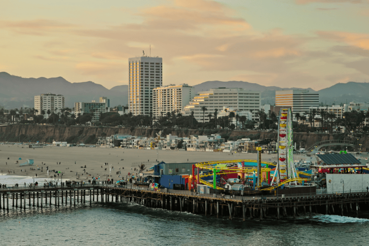 Santa Monica Pier, LA