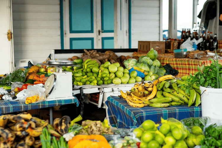 Marigot Market, St Maarten
