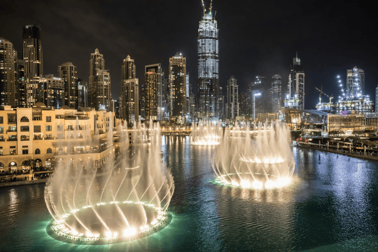  Dubai Fountain 