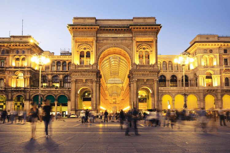 Galleria Vittorio, Milan, Italy