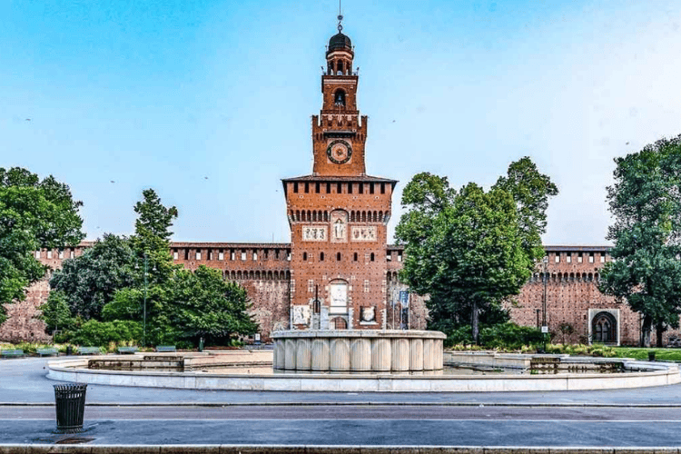 Sforzesco Castle, Milan, Italy
