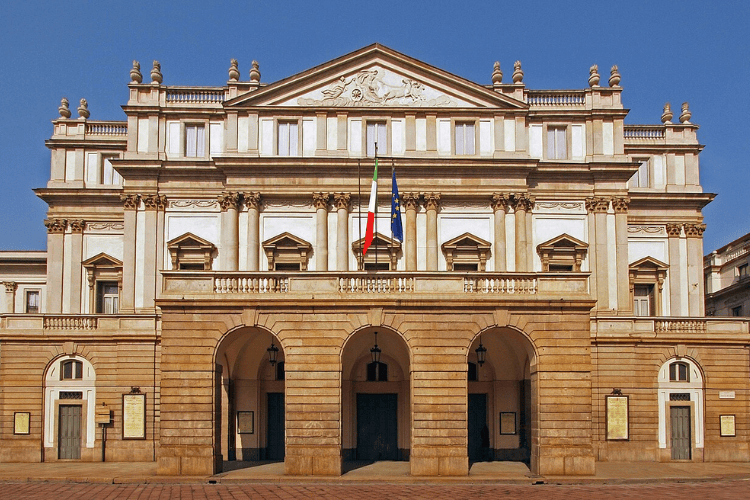 La Scala Theatre (Teatro alla Scala), Milan, Italy