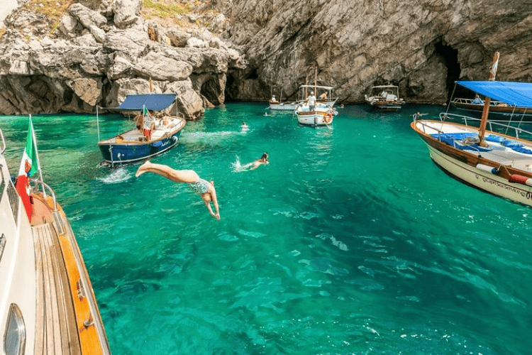 Boat Tour, Amalfi, Italy