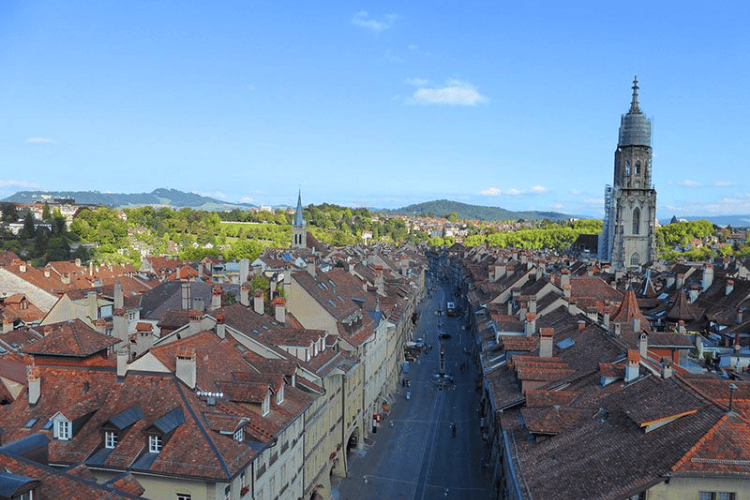 Historic Old Town - Altstadt, Bern, Switzerland
