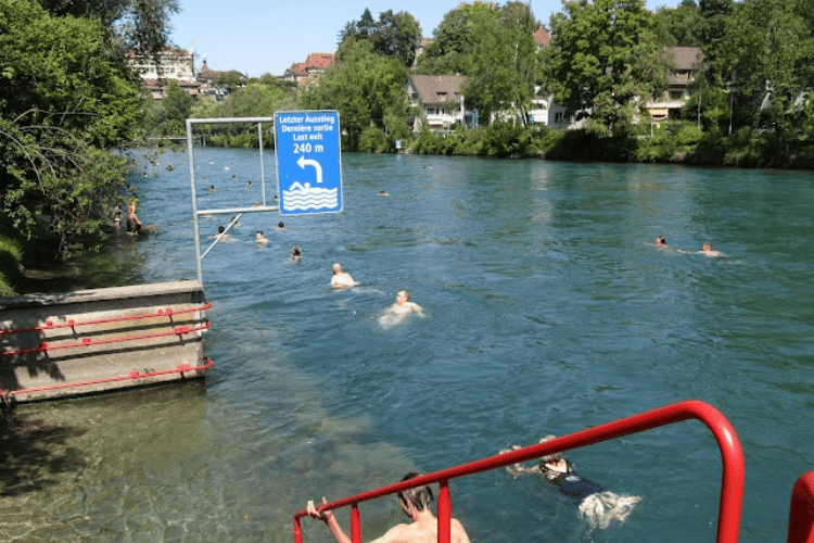 The River Aare, Bern, Switzerland