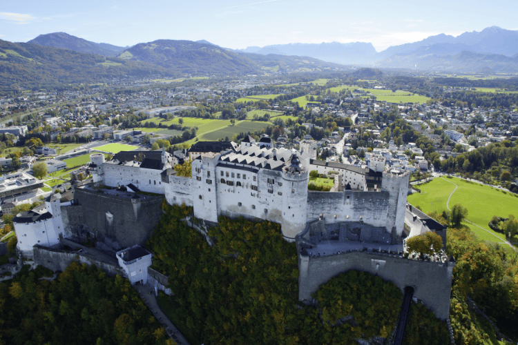 The Hohensalzburg Fortress, Austria