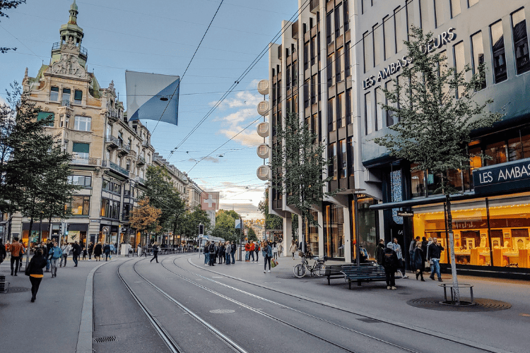 Bahnhofstrasse, Zurich, Switzerland