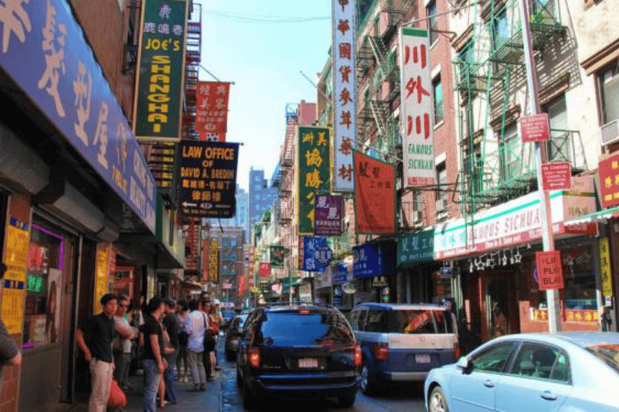 Chinatown and Little Italy New York
