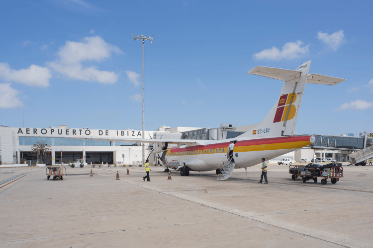 Aeropuerto De Ibiza, Spain