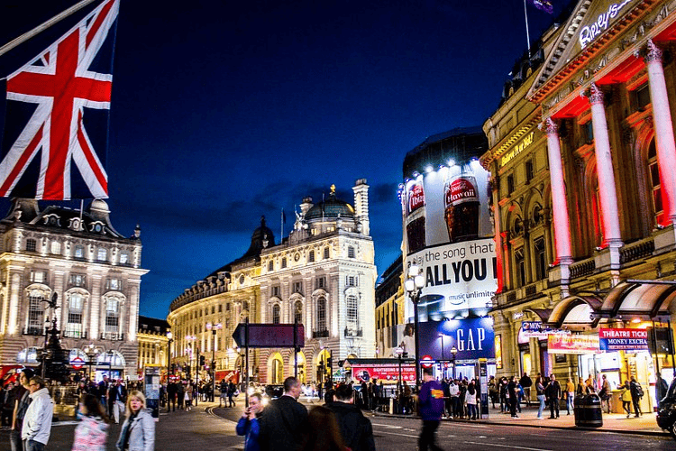 Piccadilly Circus, London, UK
