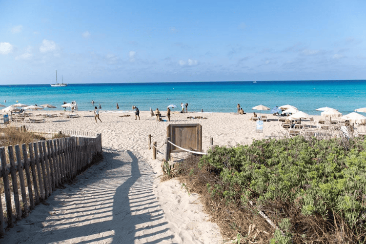 Es Arenals Beach, Ibiza