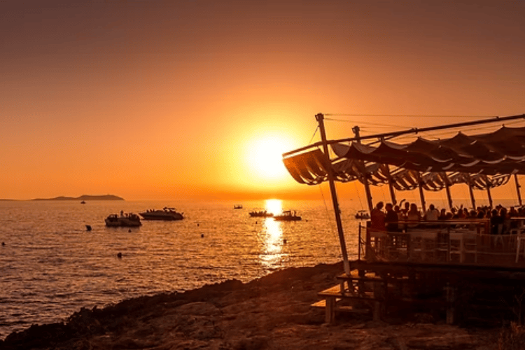 Sunsets at Café del Mar, Ibiza