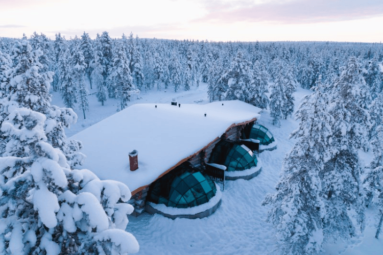The Kelo-Glass Igloo, Lapland