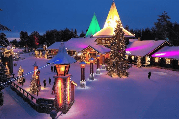 The Santa Claus village, Lapland
