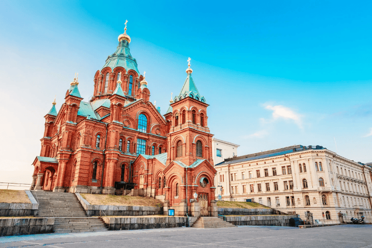 Uspenski Orthodox Cathedral, Helsinki, Finland
