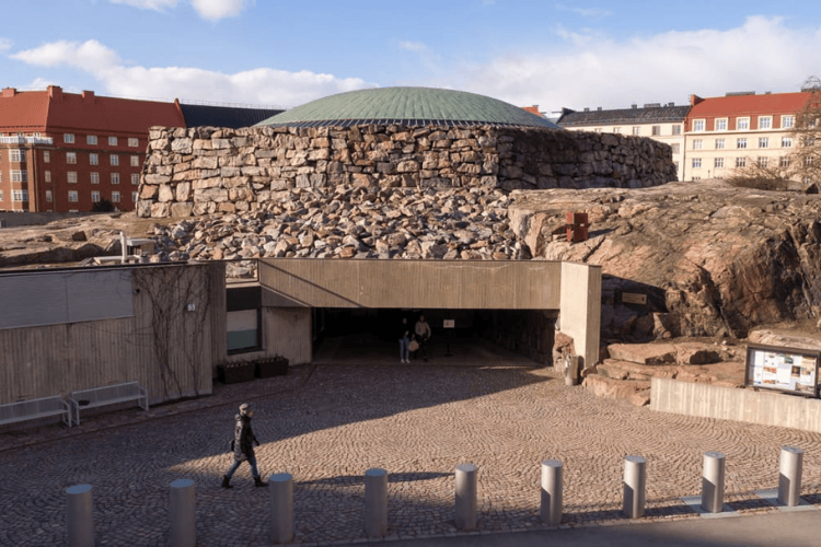 Temppeliaukio Church, Helsinki, Finland