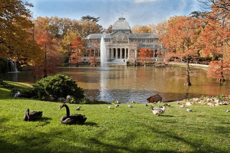 Retiro Park, Madrid, Spain
