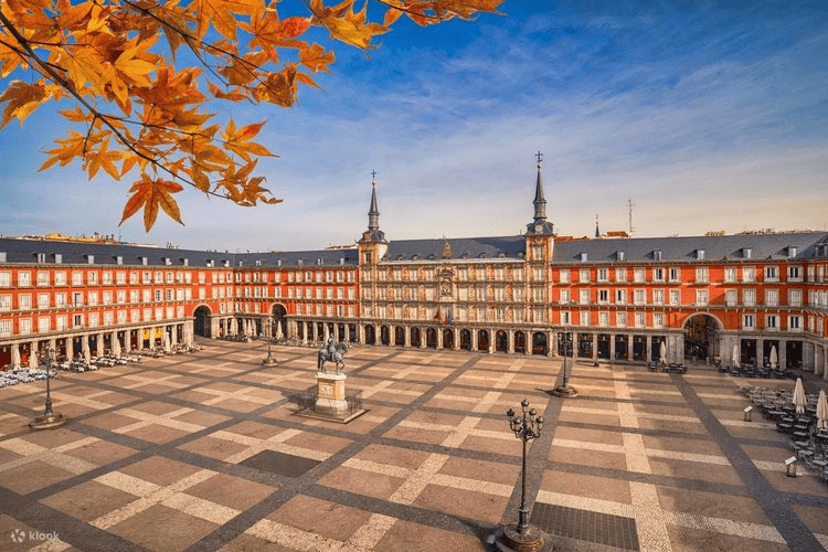The Plaza Mayor, Madrid, Spain