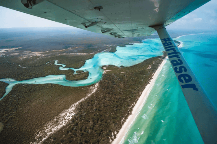 Scenic Flight over Fraser Island
