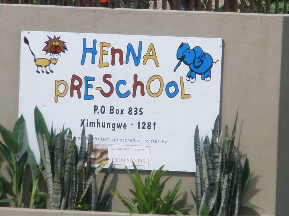 Henna Pre-School, South Africa, Charity, Volunteering