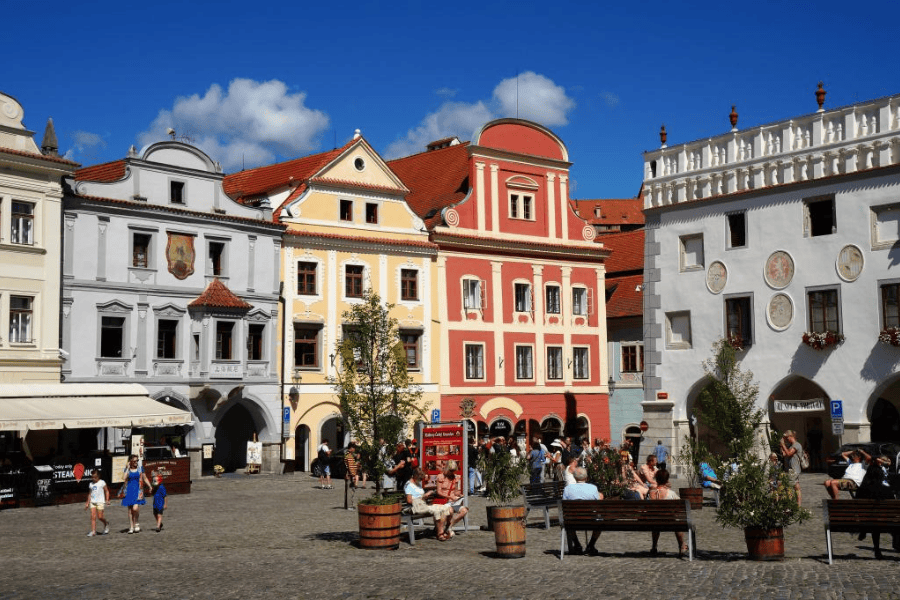 Namesti Svornosti, Cesky Krumlov
