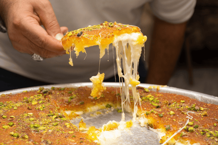 Must try Knafeh, Amman, Jordan
