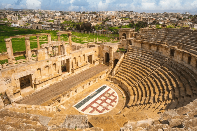 The Roman Amphitheatre, Amman, Jordan