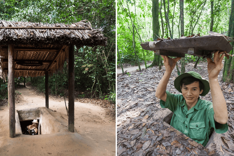 Cu Chi Tunnels, Ho Chi Minh, Vietnam