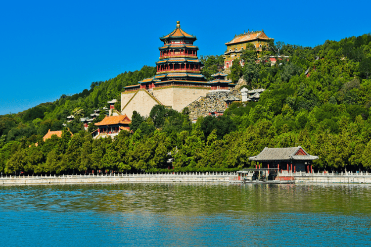 Ocean view of Summer Palace