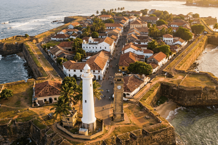 Galle Fort Wall, Sri Lanka