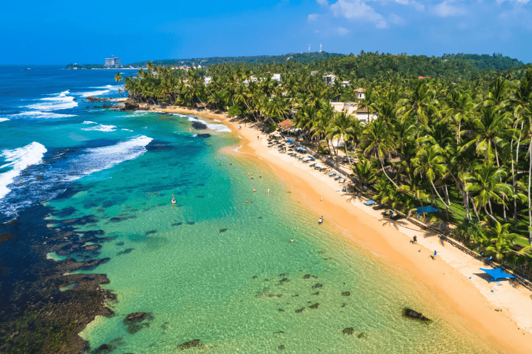 Unawatuna Beach, Galle, Sri Lanka