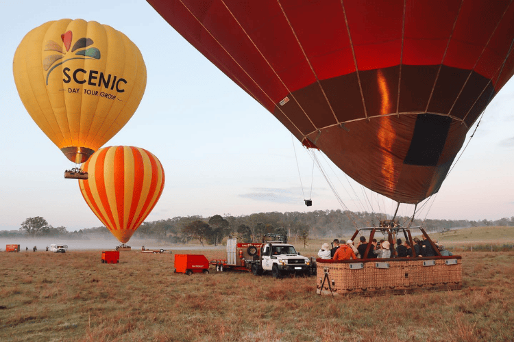 Hot air balloon flight - Cappadocia