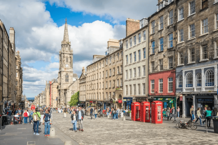 Royal Mile, Edinburgh, Scotland