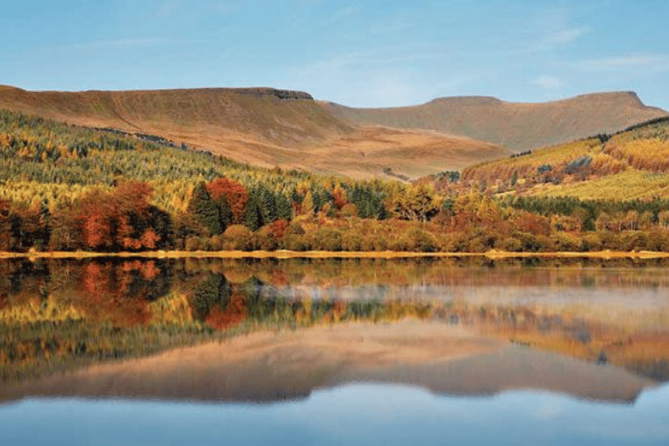 The Brecon Beacons National Park, Wales