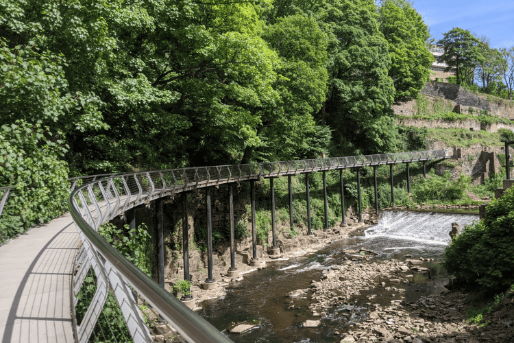 The Millennium Walk, Cardiff, South East Wales