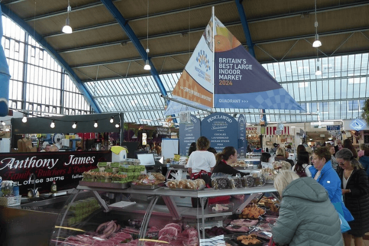 Swansea Market, Swansea, South West, Wales