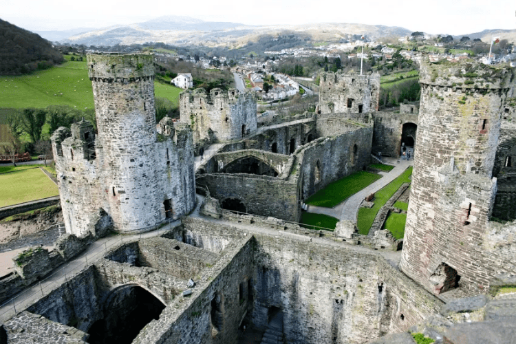 Conwy Town, Snowdonia, North Wales