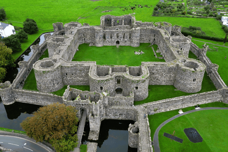 Beaumaris Castle, Anglesey, North-West Wales