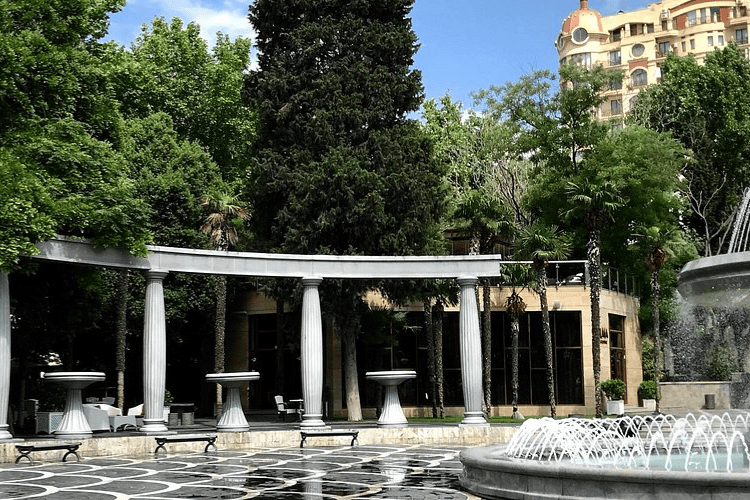 Fountain Square & Nizami Street, Baku, Azerbaijan