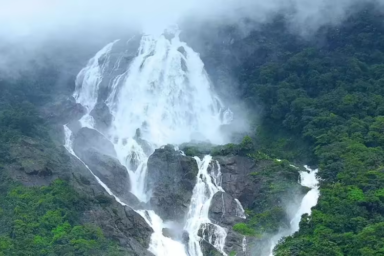 Dudhsagar Waterfalls, Goa, India