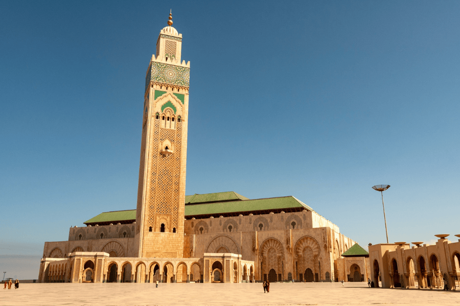 Hassan II Mosque in Casablanca Morocco