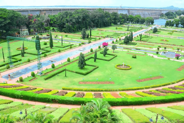 Brindavan Gardens, Mysore, India