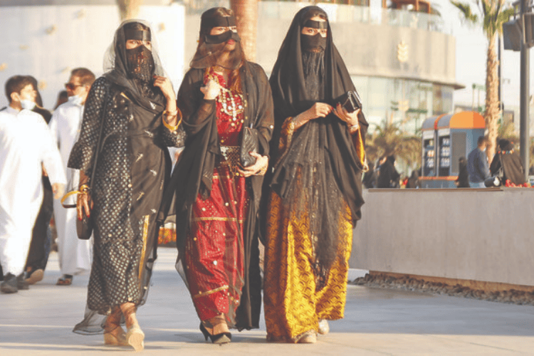 Dressing in Riyadh