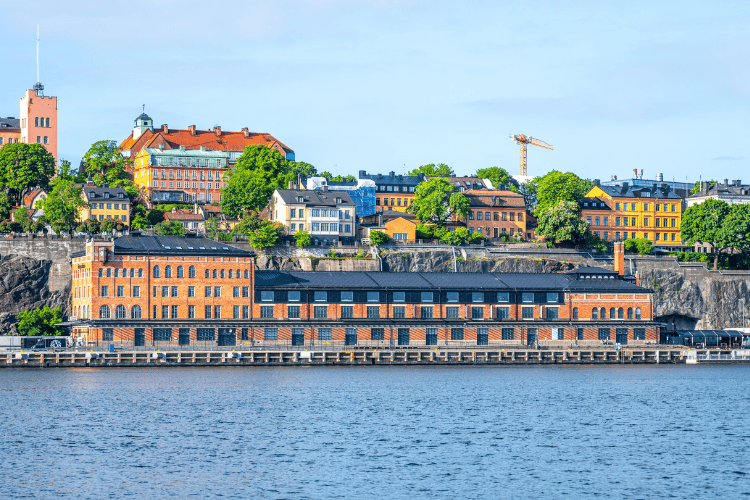 Sunny Day at Fotografiska, Stockholm