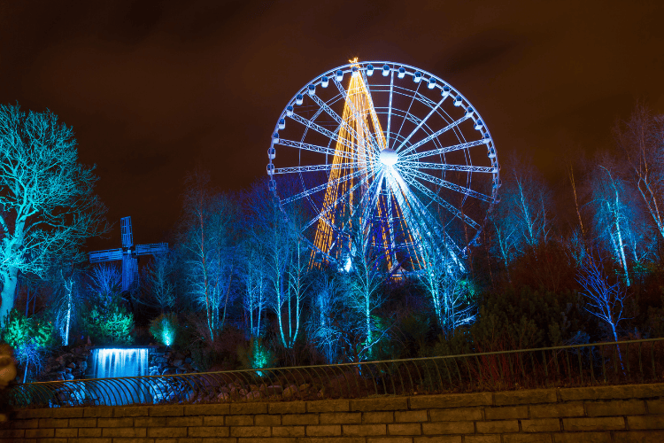 Amusement Park Liseberg, Gothenbur, Sweden