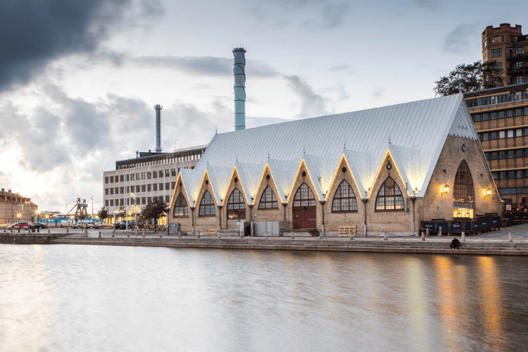 Feskekôrka, the fish market, Gothenburg