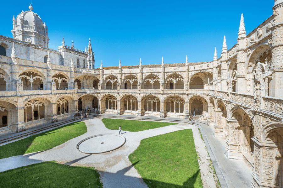 Jeronimos Monastery (Mosteiro dos Jerónimos), Lisbon, Portugal.