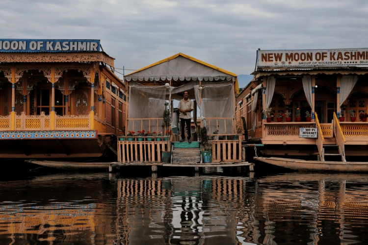 Dal Lake and Houseboats, Kashmir