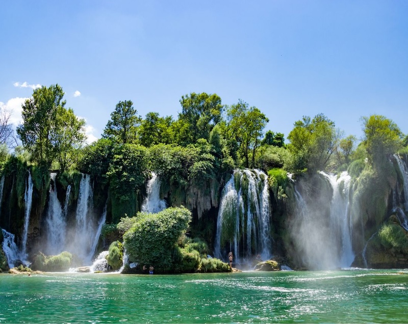 Krevice Waterfall, Mostar, Bosnia